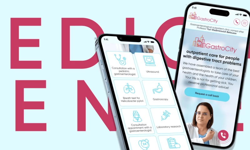 GTRIX - Desing corporate website for GastroCity