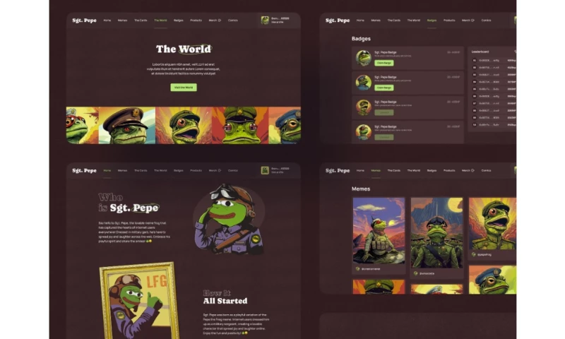 Roobinium - NFT Platform for Memes