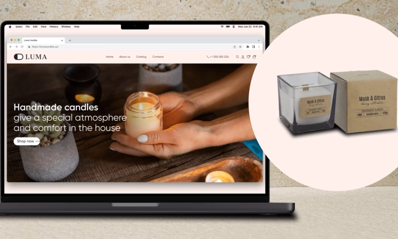 GTRIX - Design of Luma online store