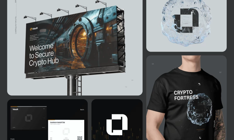 Vault - Brand Bible for a Secure Crypto Investment Website