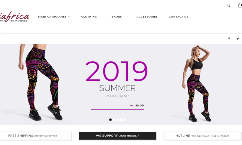 Codesmith Systems Limited - KiAfrica E-Commerce Website