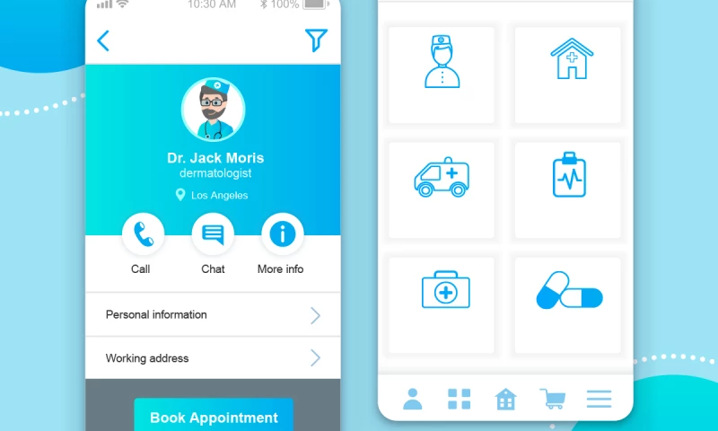 Excellent WebWorld - Design and Development of Online Doctor Appointment App