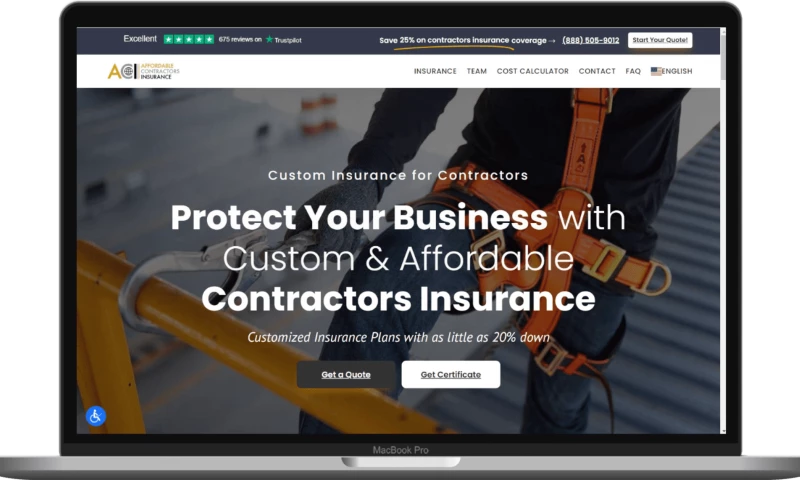 Affordable Contractors Insurance
