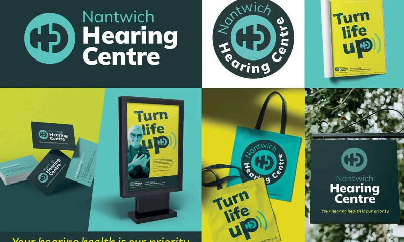 TRCREATIVE - Rebrand for Nantwich Hearing Centre