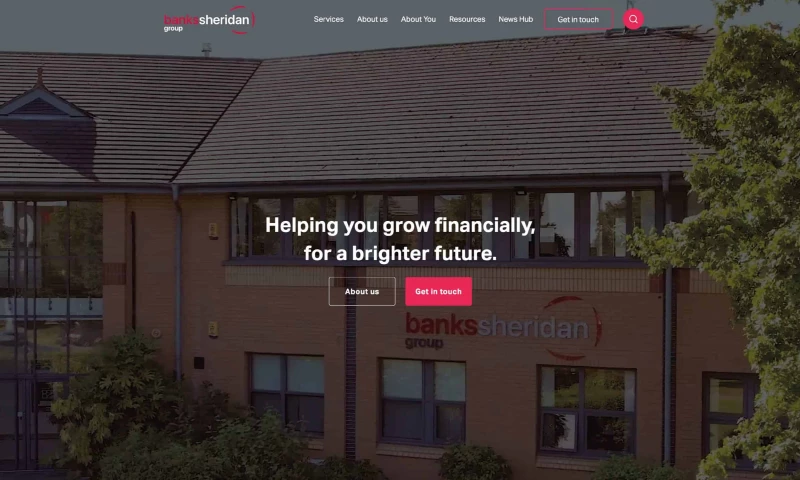 TRCREATIVE - Banks Sheridan Group Website