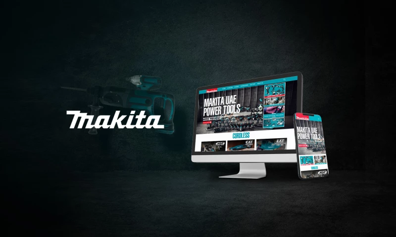 Makita(Website Design and Development)