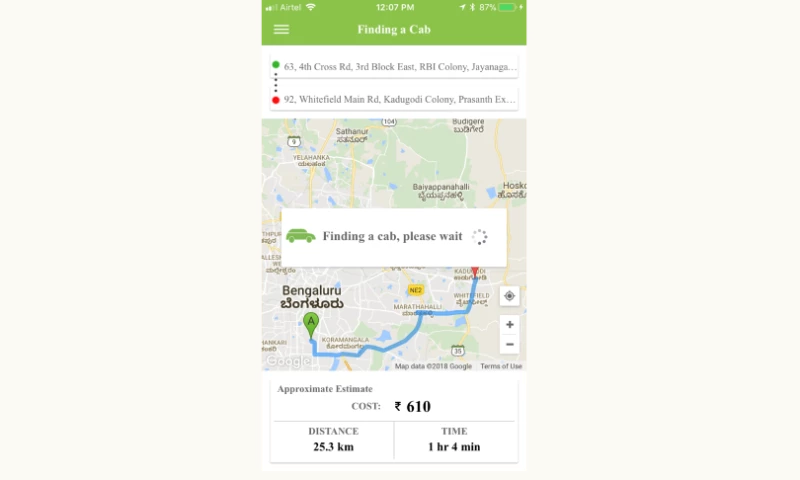 APPiLY Technologies - Taxi Hailing App