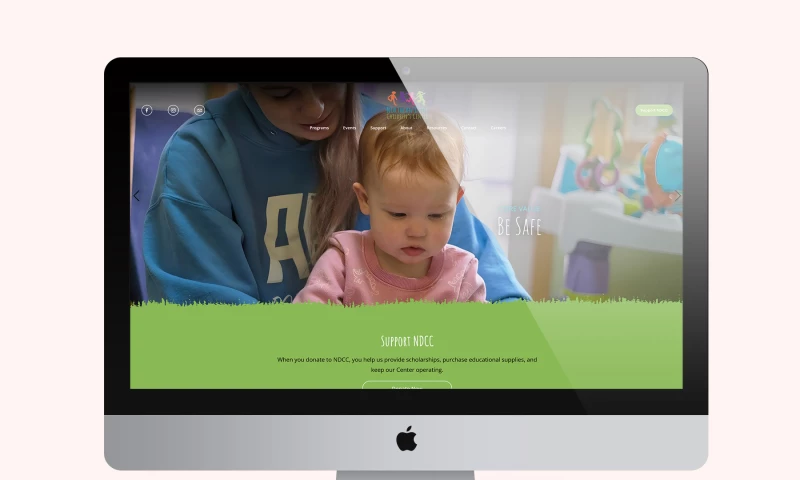 Courtney Monday - Northern Door Children's Center Web Design