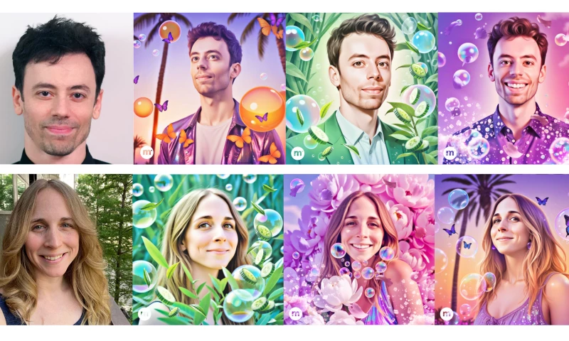 AI-Powered Aura Photo Experience at Coachella for Method