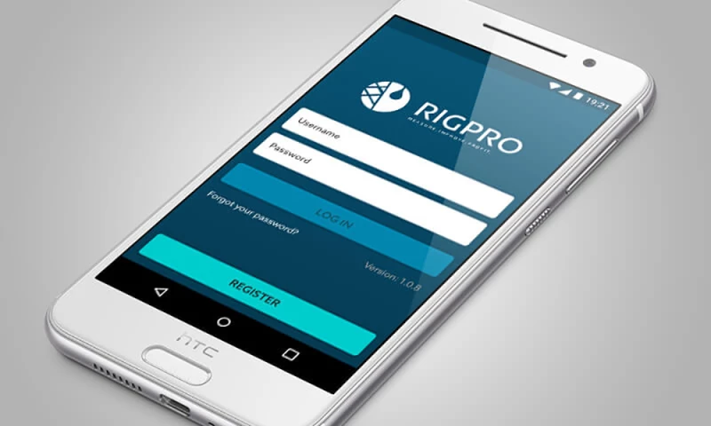 Direct Design - Rigpro Earth app design
