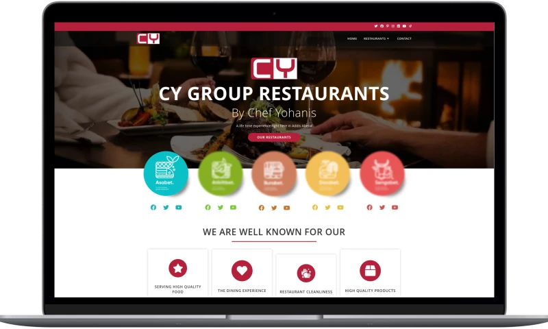 Yegna Developers - Chef Yohanis Group Restaurants