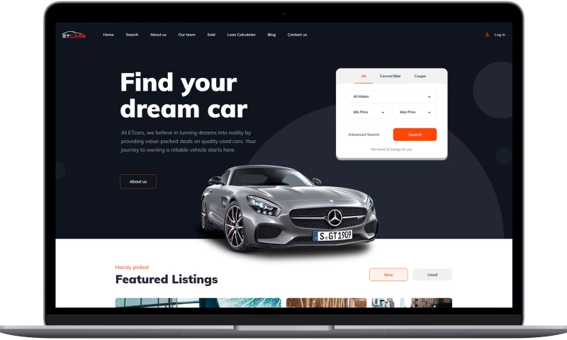 Yegna Developers - ET Cars