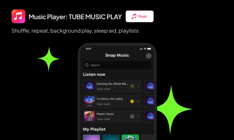 AppMakers USA - Music Player: TUBE MUSIC PLAY
