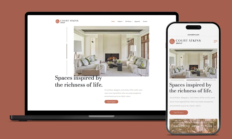 Court Atkins Group Web Design