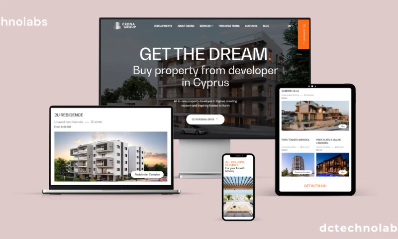 DC Technolabs - Web Development and Marketing for CRONA Group