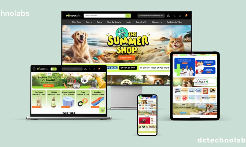 DC Technolabs - eCommerce Platform Development for Supertails