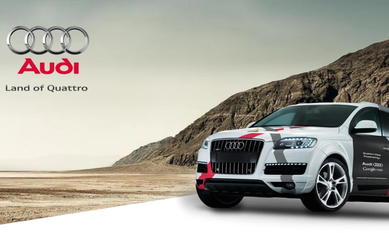 OffRoad Studios - Audi Quattro Google Maps Integrated Automotive Launch Campaign in Middle East