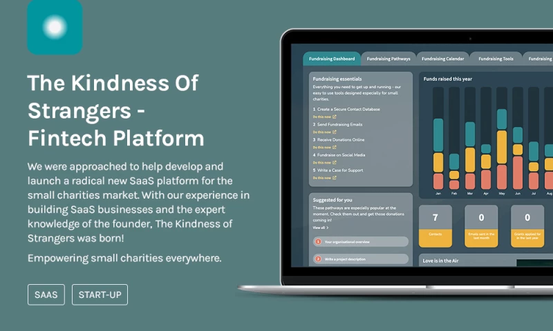 The Kindness Of Strangers - Fintech Platform