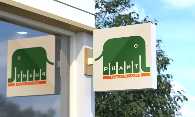 Pineapple Studio - Branding for Phant - Vegan Asian Restaurant