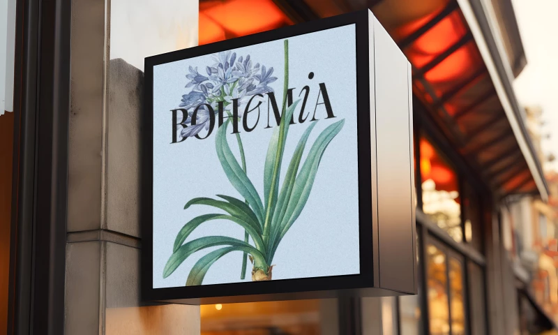 Pineapple Studio - Branding For Bohemia Restaurant