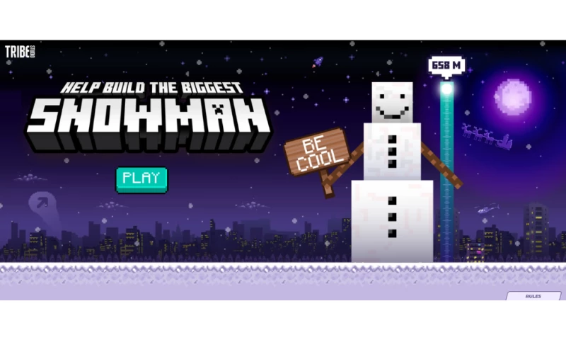 TRIBE STUDIO - SNOWMAN GAME