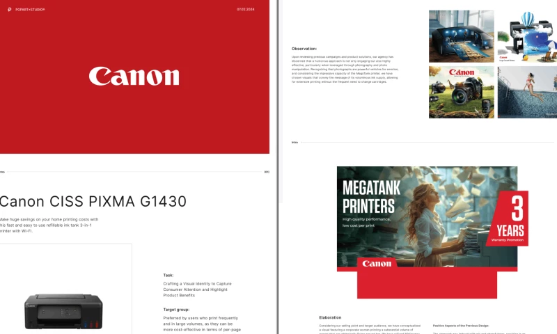 Canon - Graphic Design