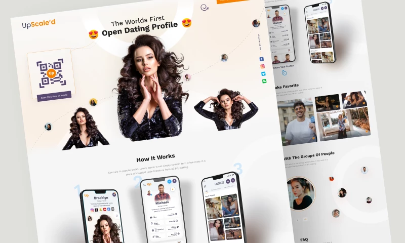UIUX STUDIO - Upscale website design