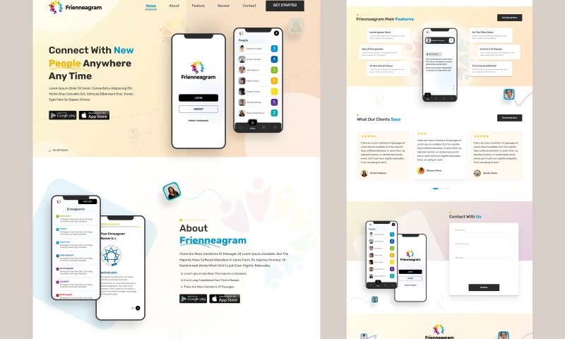 UIUX STUDIO - Enneagram website design