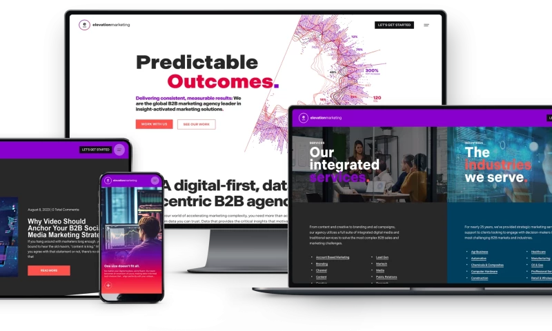 Dot Com Development - Elevation Marketing