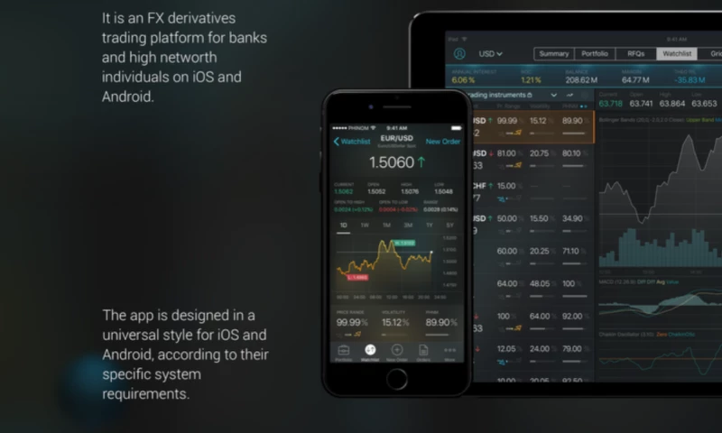 Devexperts - Phinom mobile app