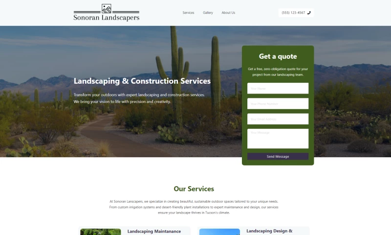 Digiscaping - Landscaping Website