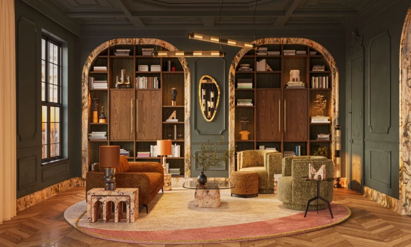 3D Interior Showcase for Furniture Brand