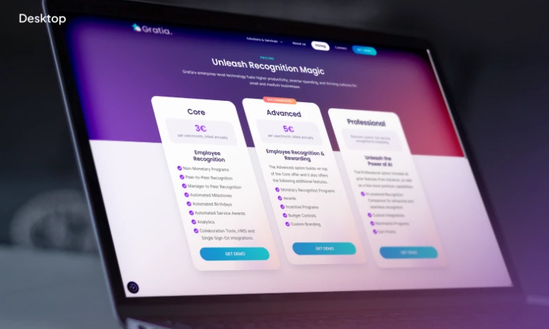 Codeart - Fun and eccentric interface for a HR solution