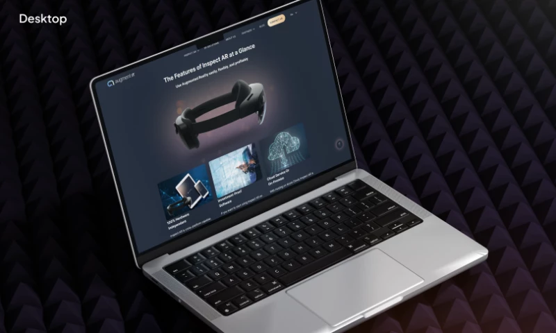 Codeart - Website to communicate AR innovation and ingenuity