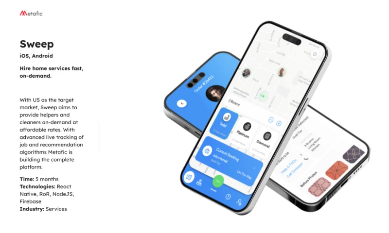 On-Demand Services Platform - Sweep