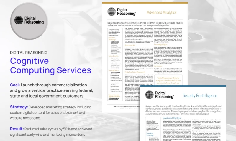 Cognitive Computing Sales Enablement