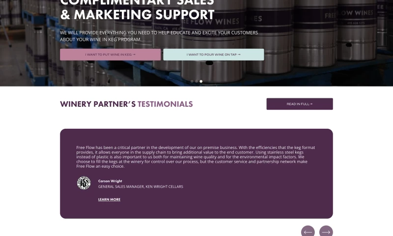 SpaceWorks - Free Flow Wines