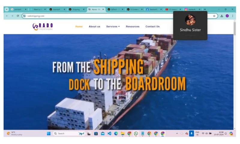 Jeevisoft - Rado Shipping Pvt LTD