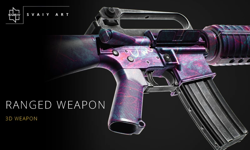 SVAIY ART INDUSTRIES - Ranged Game Weapons | 3D