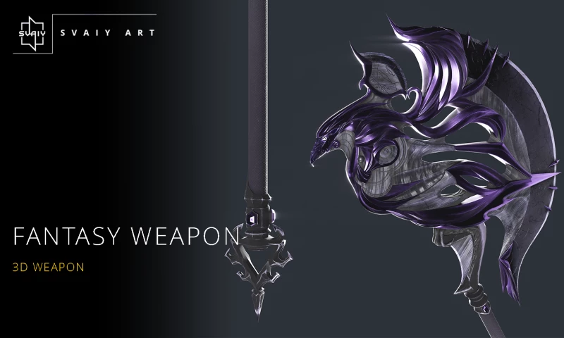 SVAIY ART INDUSTRIES - Fantasy Game Weapons | 3D