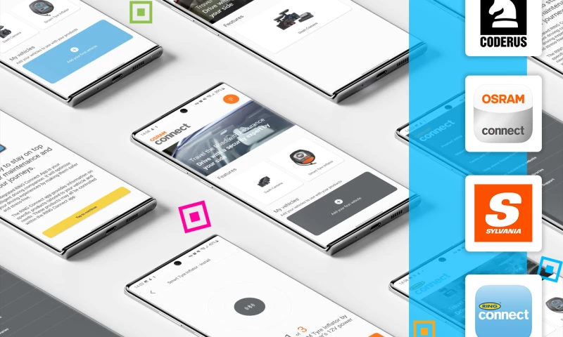 Coderus - Companion apps for smart dashcam & tyre inflator
