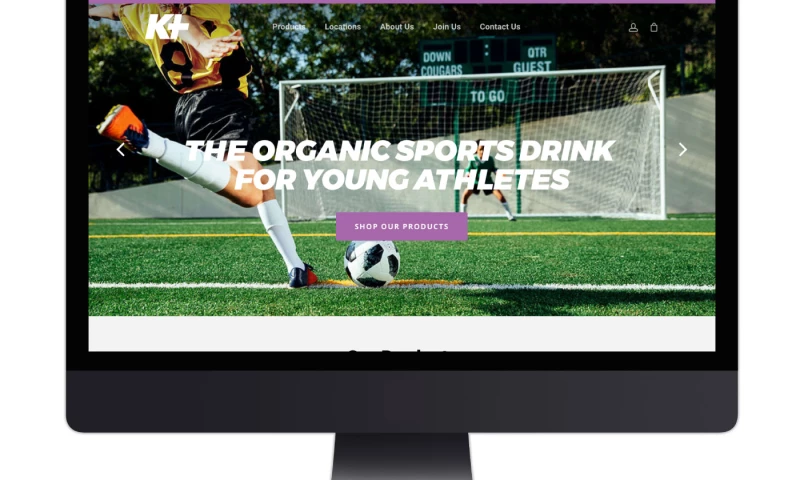 Living Proof Creative - K Plus Organics eCommerce Website