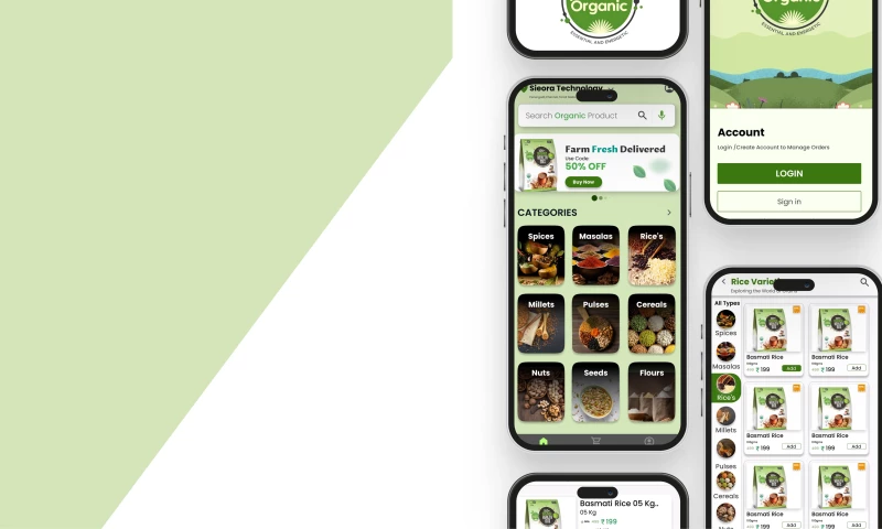 Sieora - E Commerce App Development
