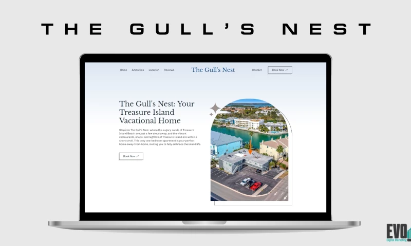 Evol.bg - The Gulls's Nest - Vacational Rental Website
