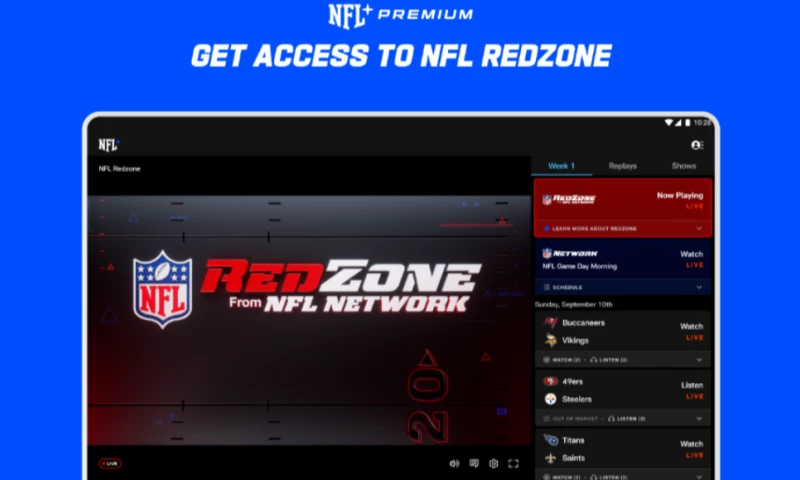 NFL Premium streaming platform