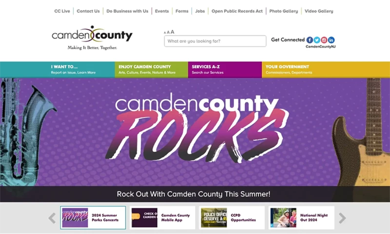 WebiMax - Website Design for County Government
