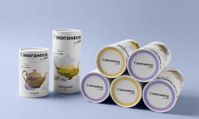 Yugen Branding - Caucas Tea