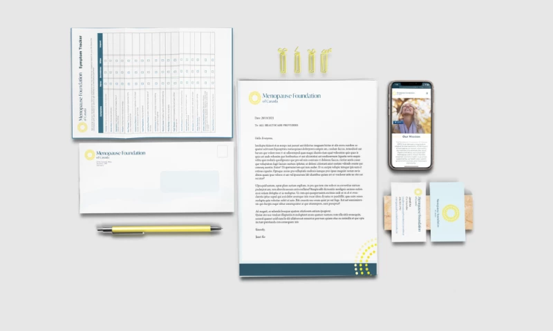 Miranda Diez - Menopause Foundation of Canada Stationery