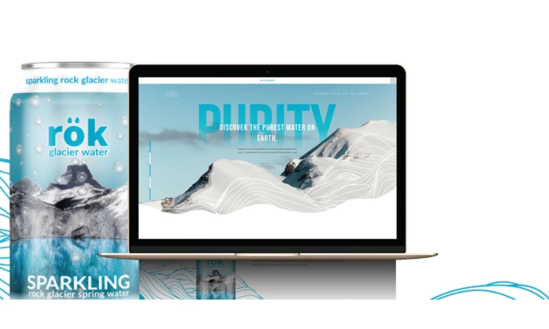 Freshly Pressed - rök Glacier Water