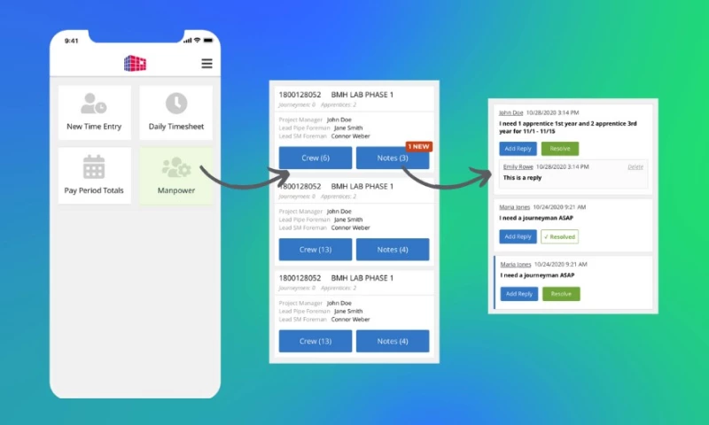 SPARK Business Works - Mall City Mechanical: Custom Time Entry Mobile App & More